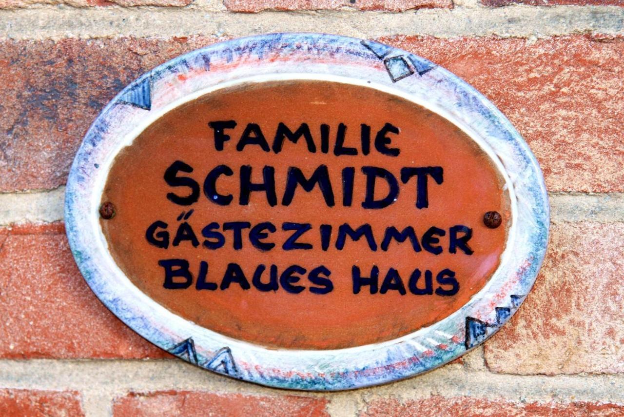 Blaues Haus Appartement Glückstadt Buitenkant foto